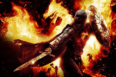 Dragons Dogma Fire Video Games Warriors Wallpapers