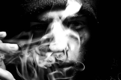 Abstract Black Smoke Smoking Wallpapers