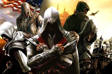 Gallery For   Assassins Creed All 4 Assassins Wallpapers