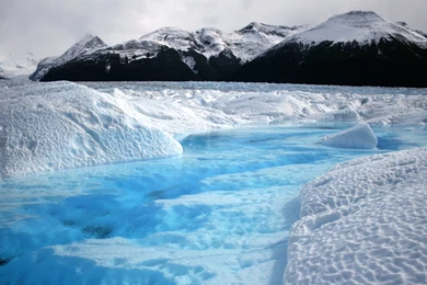 Patagonia. Glacier. Ice. Mountains Landscape Wallpapers :: HD ...