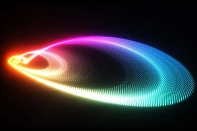 Abstract Black Backgrounds Neon Light Wallpapers