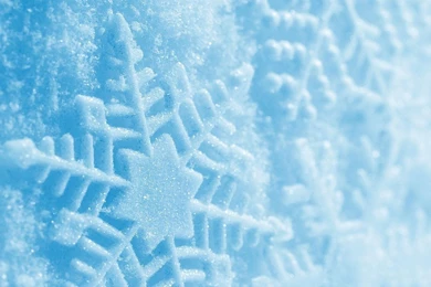 Hd 1280×800 Cute Blue Snowflower Desktop Wallpaper Backgrounds ...