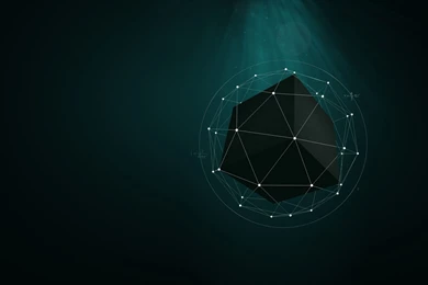 Download Wallpapers 2560x1600 Shape, Point, Cube, Geometric ...