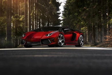 Forest Lamborghini Aventador Lp700 4 Mansory Tuning Roads ...