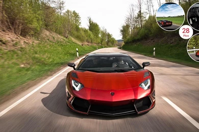 2012 Mansory Lamborghini Aventador   Front
