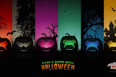Power Rangers Halloween 2014 Widescreen Wallpapers