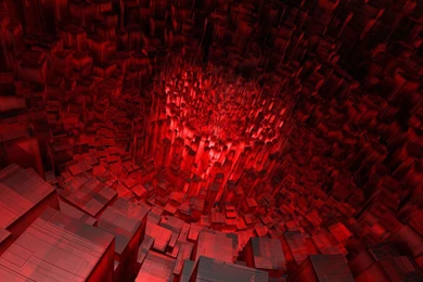 3d – Red Core / HD iPad Wallpapers