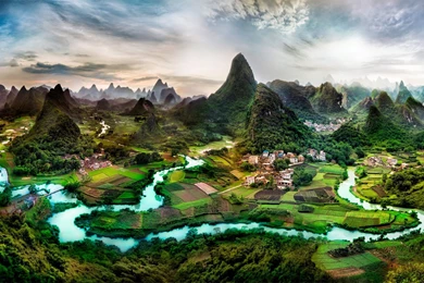 Guangxi China Landscape Wallpapers HD Download For Desktop