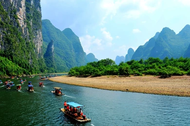 Nature, Landscape, Li River, China, River Wallpapers HD