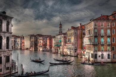 Ancient: Venecia Old Boats City Wide Resolution For HD 16:9 High ...