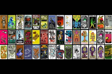 Pearl Jam Bands Album Covers Hard Rock Grunge Vedder Art Wallpapers ...