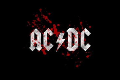 AC/DC Blood Logo HD Desktop Wallpapers : Widescreen : Fullscreen ...