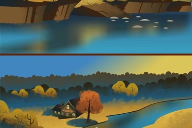 DeviantArt: More Like Cartoon Backgrounds 01 By Poojipoo