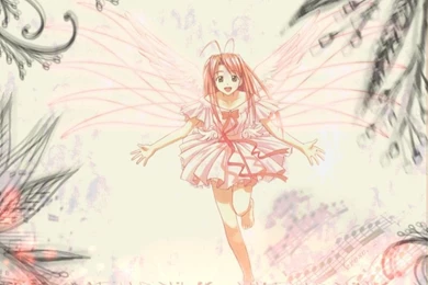 Pink WingsLove Hina Wallpapers