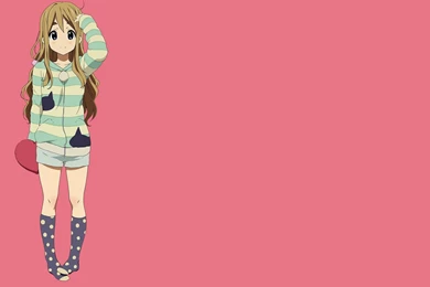 Blondes k on blue eyes long hair kotobuki tsumugi simple ...