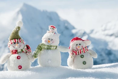 Christmas Snowman Images   Widescreen HD Wallpapers