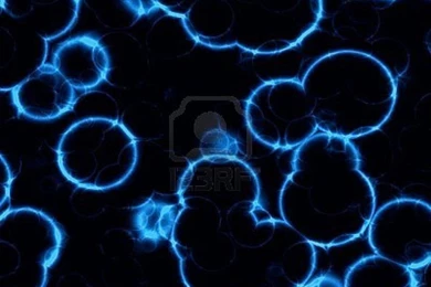 Wallpapers Purple Bubles Neon Electricity Bubbles On A Black ...
