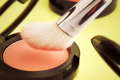 Download Wallpapers 2048x1152 Makeup, Brush, Rouge HD HD Backgrounds