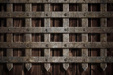 Medieval Castle Wall Or Metal Gate Backgrounds
