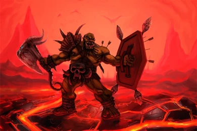 Orc Warrior By Pskocan On DeviantArt