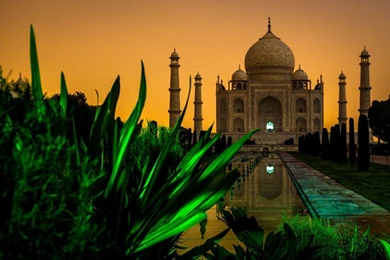 Taj Mahal At A Night Hd Wallpapers   Wallpaperss HD