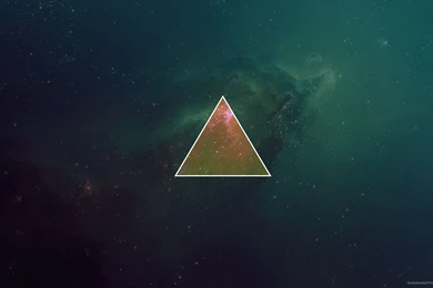 Download 1920x1080 Space Triangle Wallpapers