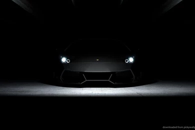 Download 1024x600 Lamborghini Aventador Lp700 In Dark Wallpapers