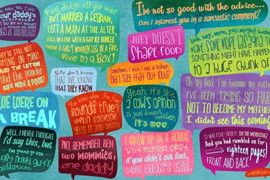 Friends' (TV Show) Quotes Wallpapers