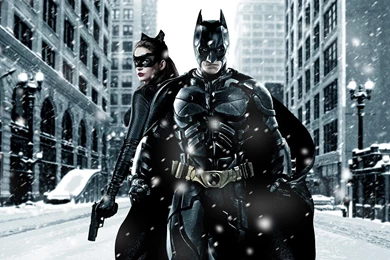 Catwoman & Batman In The City