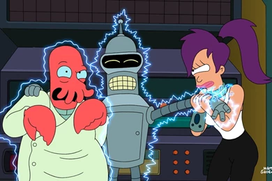 1920x1080 Dr., Bender, Futurama, Zoidberg, Lila, Futurama ...