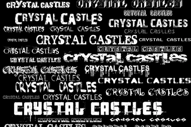 Crystal Castles Words Hd Wallpapers   (