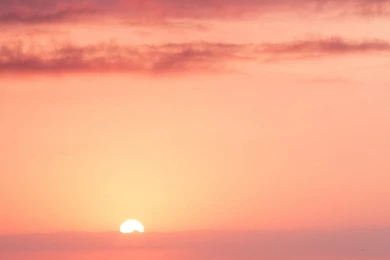 Sunset Sea Beach Sky Red iPhone 6 Wallpapers Download