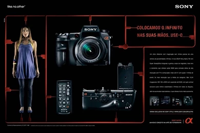 SONY Digital Camera Creative Wallpapers 31030   Creative Design ...