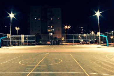 Basketball Court Wallpapers