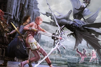 Final Fantasy XIII 2 Wallpapers   Lightning, Serah, Noel, Mog