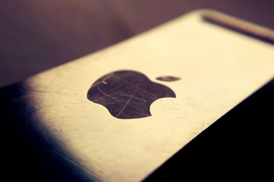 1920x1080 Scratched Apple Logo Desktop PC And Mac Wallpapers