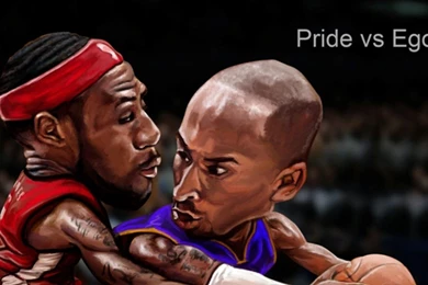 Kobe Bryant Vs Lebron James Wallpapers » WallDevil   Best Free HD ...