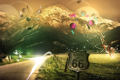 Mountains Route 66 Wallpapers