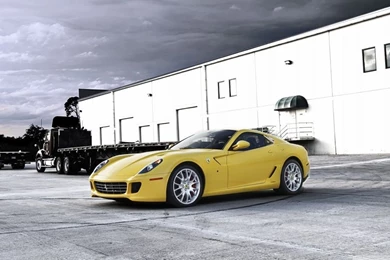 Yellow Ferrari HD Desktop Wallpapers : High Definition : Fullscreen ...