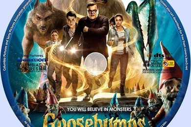 COVERS.BOX.SK ::: Goosebumps (2015) Blu ray/3D & DVD + Wallpapers ...