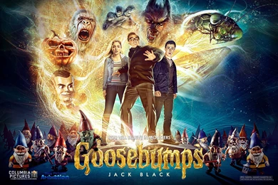 COVERS.BOX.SK ::: Goosebumps (2015) Blu ray/3D & DVD + Wallpapers ...