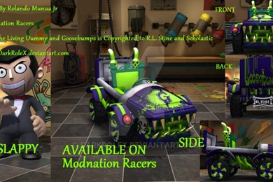 DeviantArt: More Like Slappy Mod And Goosebumps Kart Mod By DarkRoleX