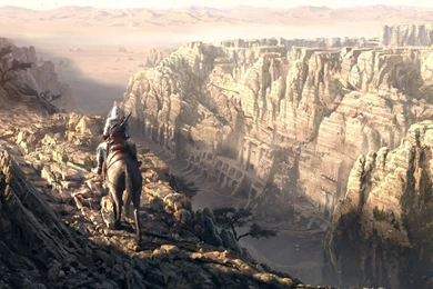 Download Wallpapers 1920x1080 Mountains, Horse, Horseback Rider ...