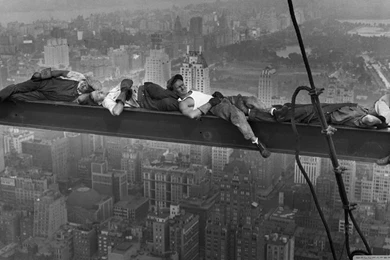 Construction Workers At Height HD Desktop Wallpapers : High ...