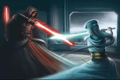 STAR WARS Knights Old Republic Sci fi Futuristic Action Fighting ...