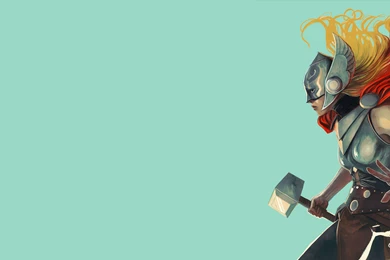 Lady Thor Computer Wallpapers, Desktop Backgrounds