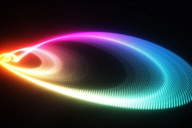 Abstract Black Backgrounds Neon Light Wallpapers