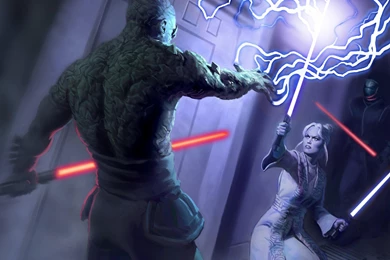 STAR WARS Knights Old Republic Sci fi Futuristic Action Fighting ...