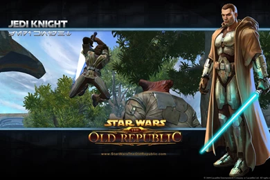 Star Wars The Old Republic Jedi Knight Screen Shots!