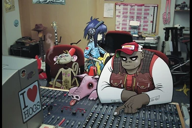 Gorillaz Noodle Gorillaz Russel Hobbs Music Studio Wallpapers ...